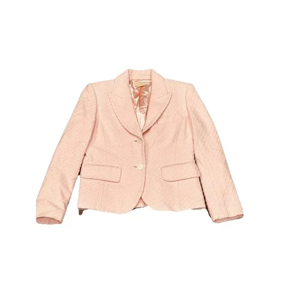 Michael Kors Light Pink Blazer Size 4 - Picture 1 of 4